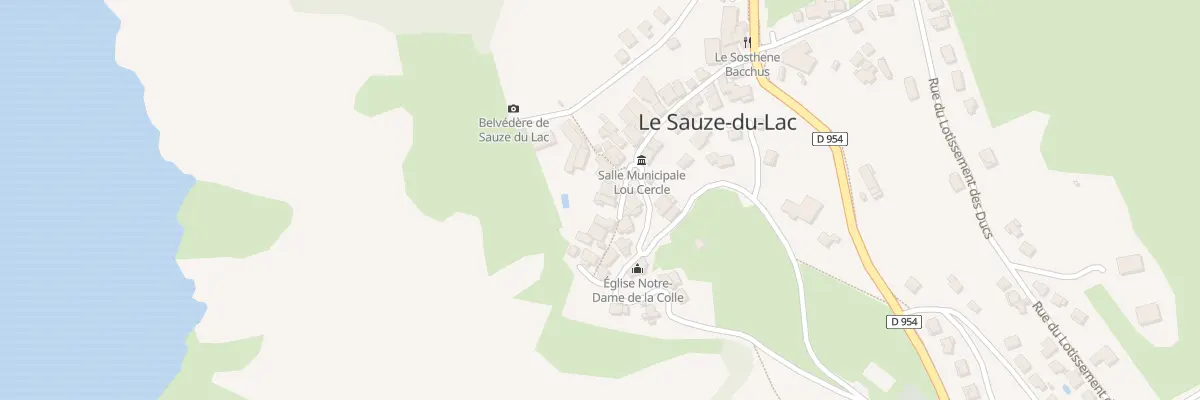 Plan du 30 Rue de la Cantouna au Sauze-du-Lac