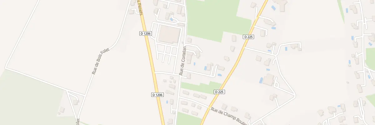 Plan du 231 Rue de cortelan à Loisin