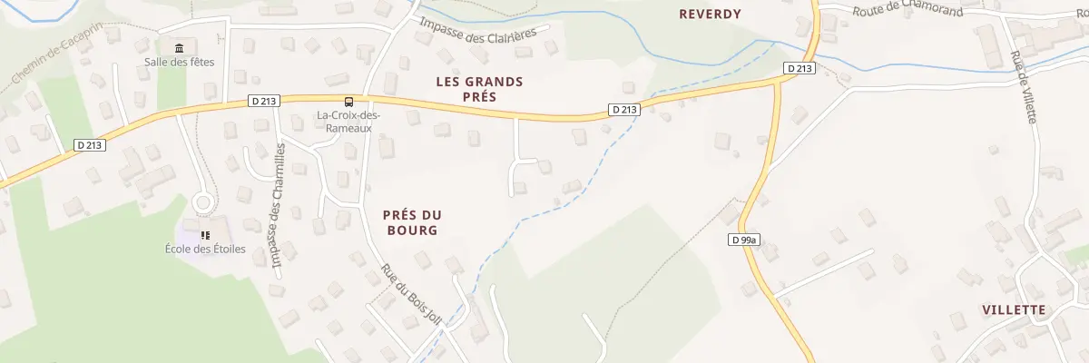 Plan du 5156 Pres du Bourg à Saint-Martin-sur-la-Chambre