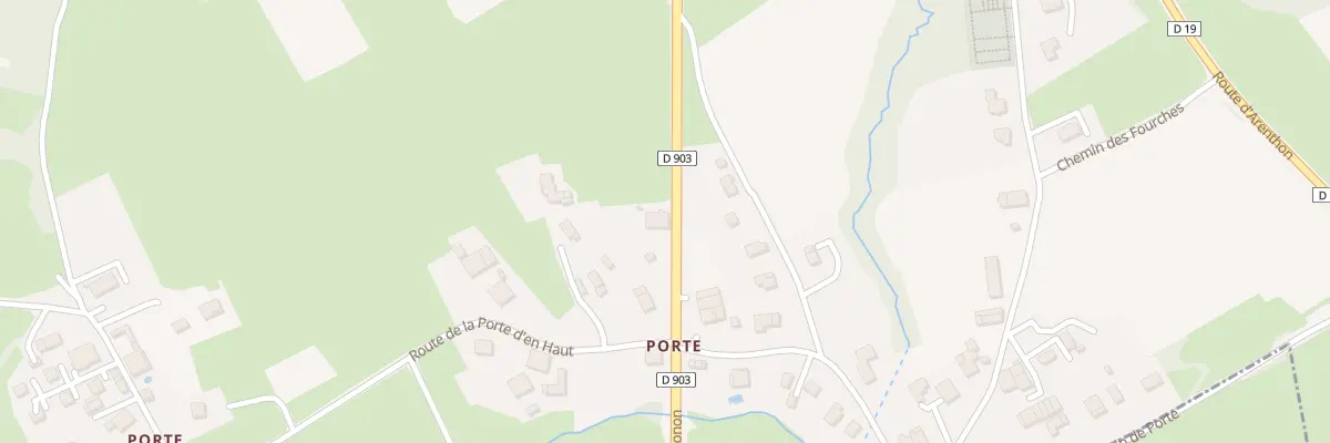 Plan du 299B Rte de Thonon à Scientrier
