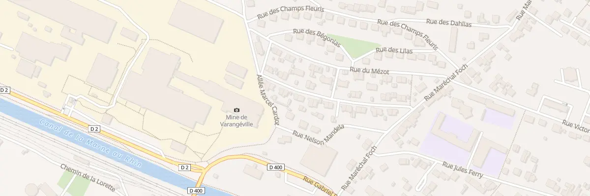 Plan du 27 Rue Etienne Staub à Varangéville