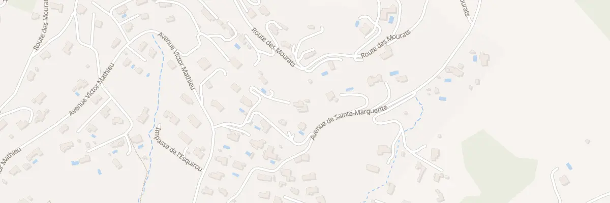 Plan du 9103 Les Mourats à Collobrières