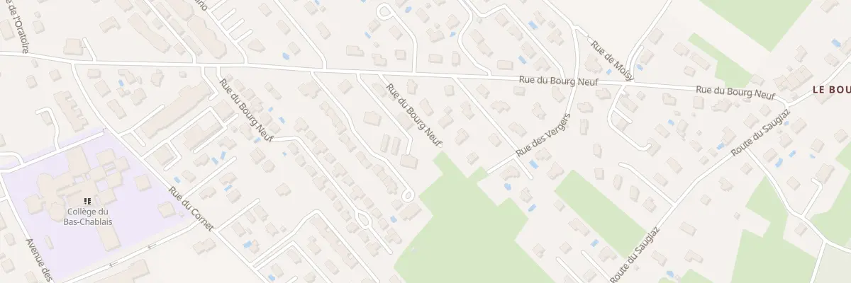 Plan du 26C Rue du Bourg Neuf à Douvaine