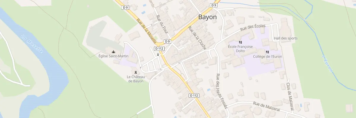 Plan du 11 Pl de Lorraine à Bayon