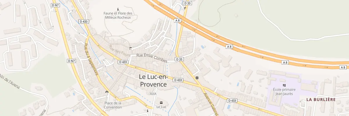 Plan du 39 Rue Emile Combes au Luc