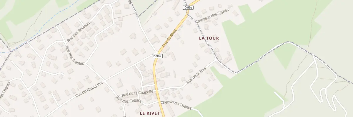 Plan du 400 Rue du Rivet à Saint-Avre