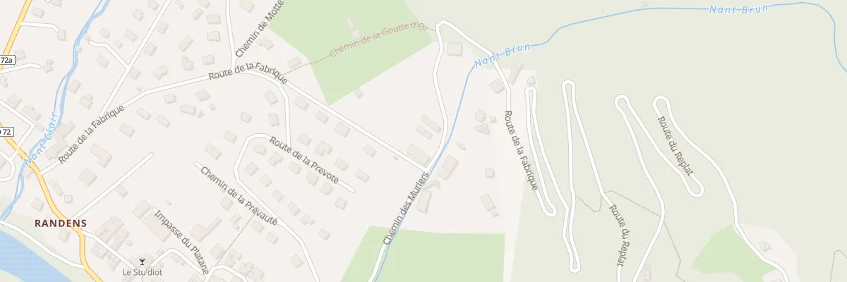 Plan du 21 Rte de la Fabrique à Val-d’Arc