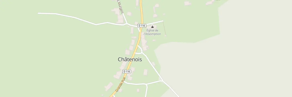 Plan du 3 Pl de la Fontaine à Châtenois