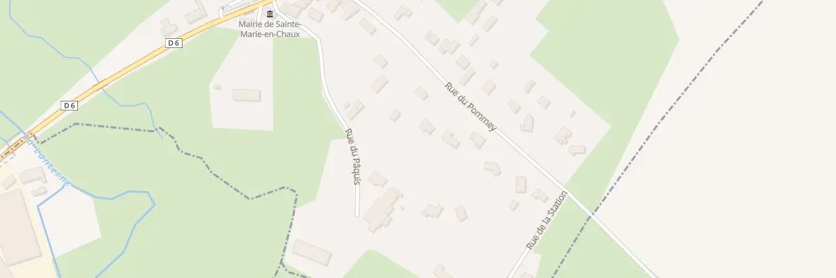 Plan du 26 Rue du Pommey à Sainte-Marie-en-Chaux