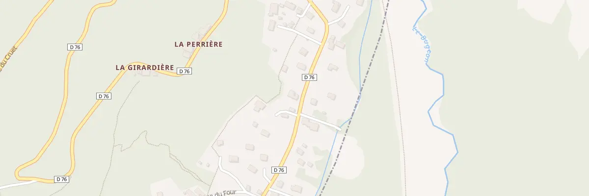 Plan du 5048 La Combe à Notre-Dame-du-Cruet