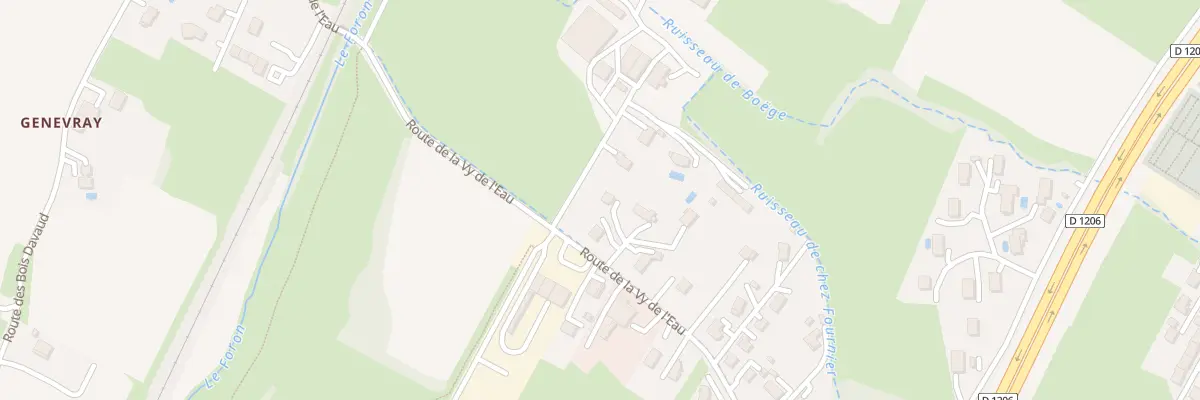 Plan du 624 Rte de la Vy de l’Eau à Saint-Cergues