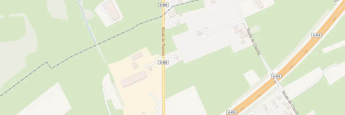 Plan du 1714 Rte de Thonon à Arenthon