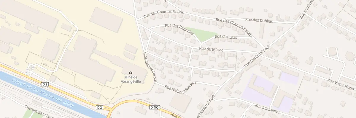 Plan du 26 Rue Etienne Staub à Varangéville