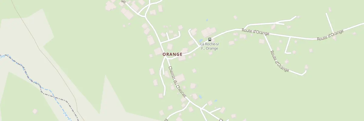 Plan du 2770 Rte d’Orange à La Roche-sur-Foron
