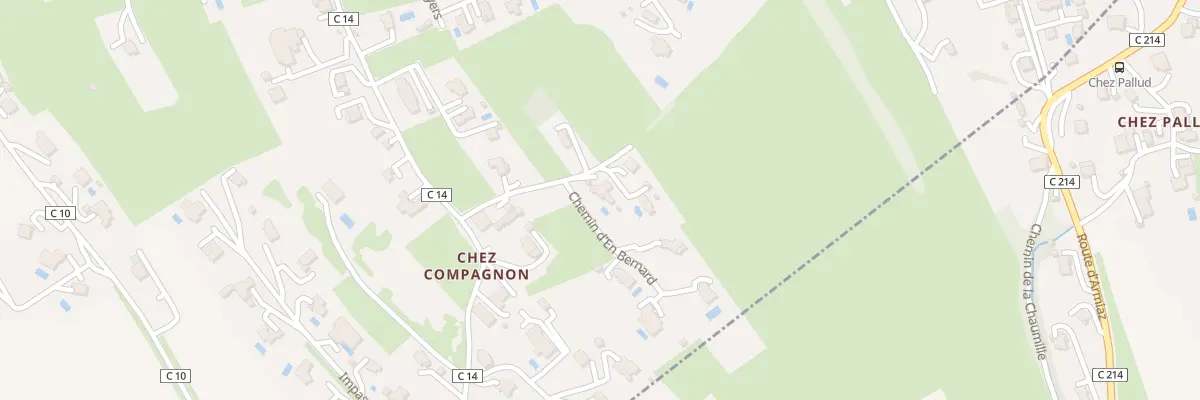 Plan du 108 Che d’En Bernard à Cranves-Sales