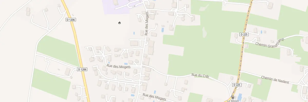 Plan du 107 Rue des mogets à Loisin