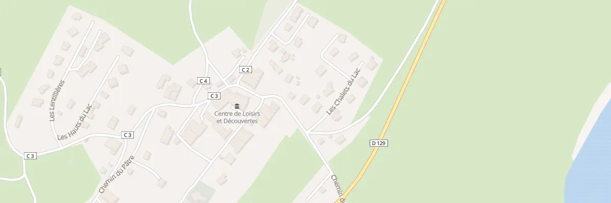 Plan du 1T Che du Lac aux Grangettes