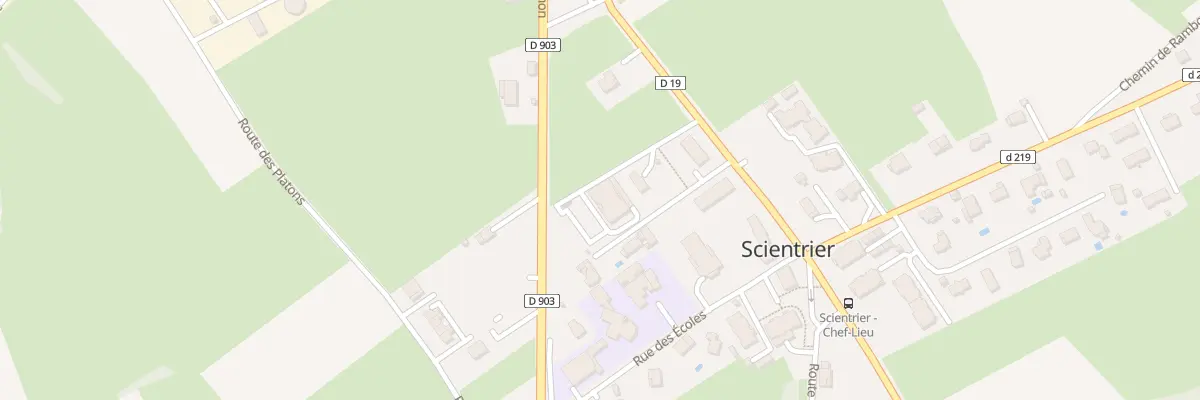 Plan du 184 Rte d’Arenthon à Scientrier