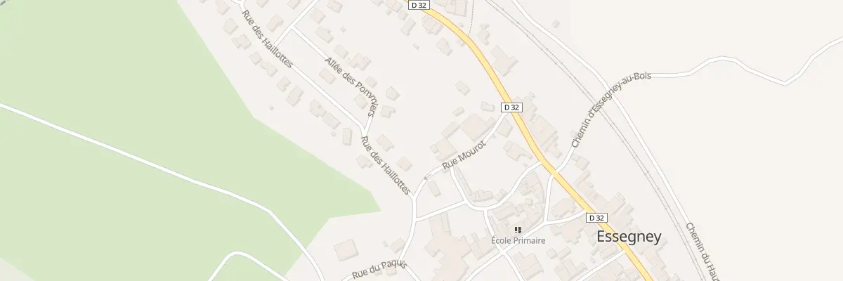 Plan du 4 Rue Mourot à Essegney