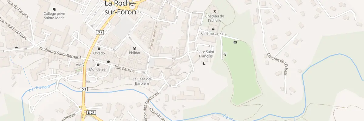 Plan du 70 Rue des fours à La Roche-sur-Foron