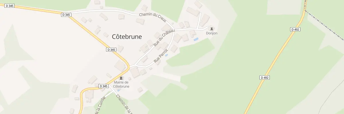 Plan du 4 Rue Perrot à Côtebrune