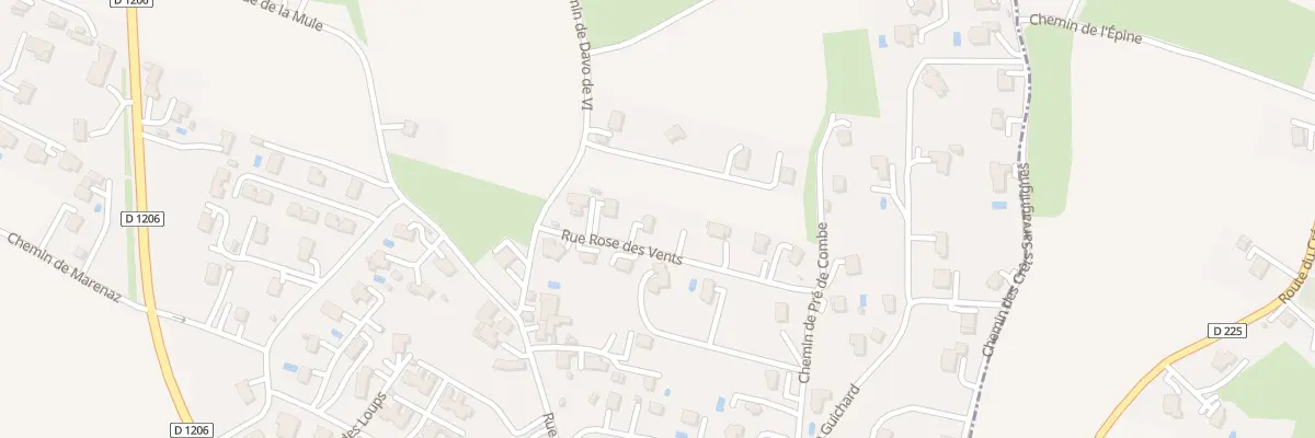 Plan du 69 Rue rose des vents à Loisin