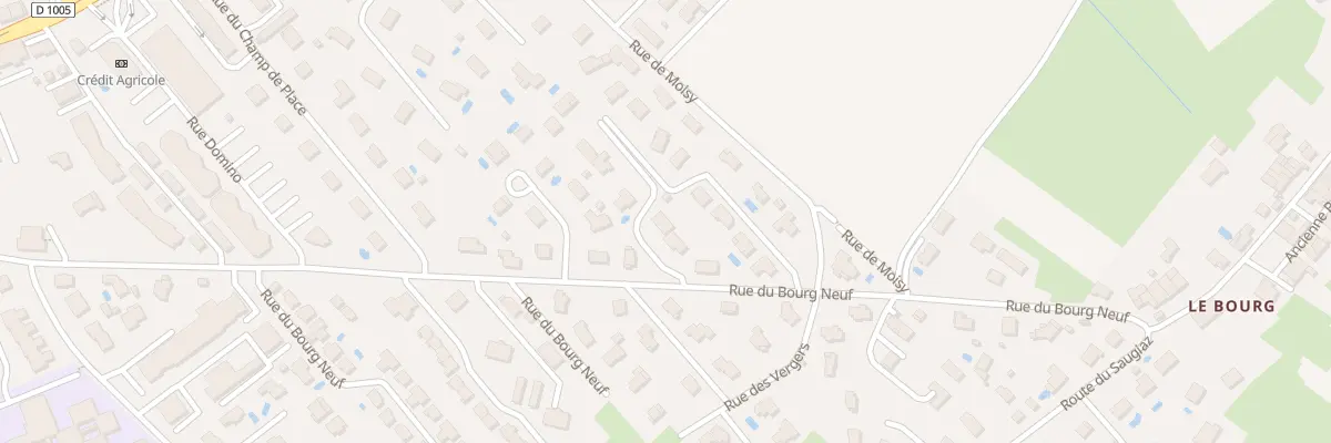 Plan du 33C Rue du Bourg Neuf à Douvaine