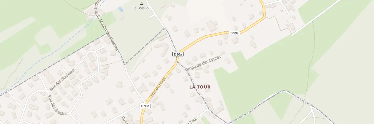 Plan du 5306 La Tour à Saint-Martin-sur-la-Chambre