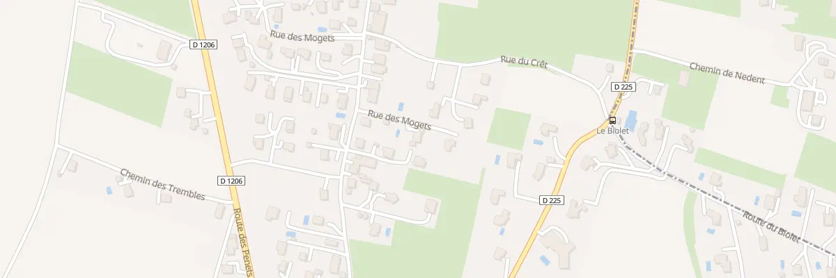 Plan du 259 Rue des mogets à Loisin