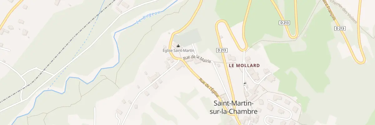 Plan du 5094 Saint Martin à Saint-Martin-sur-la-Chambre