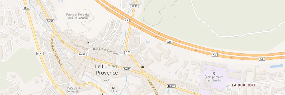 Plan du 12 Rue de Meren au Luc