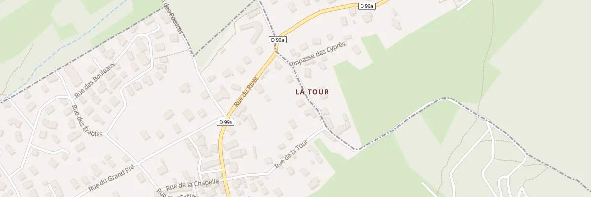 Plan du 255 Rue de la Tour à Saint-Avre