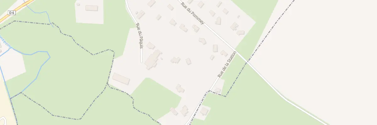 Plan du 36 Rue du Pommey à Sainte-Marie-en-Chaux