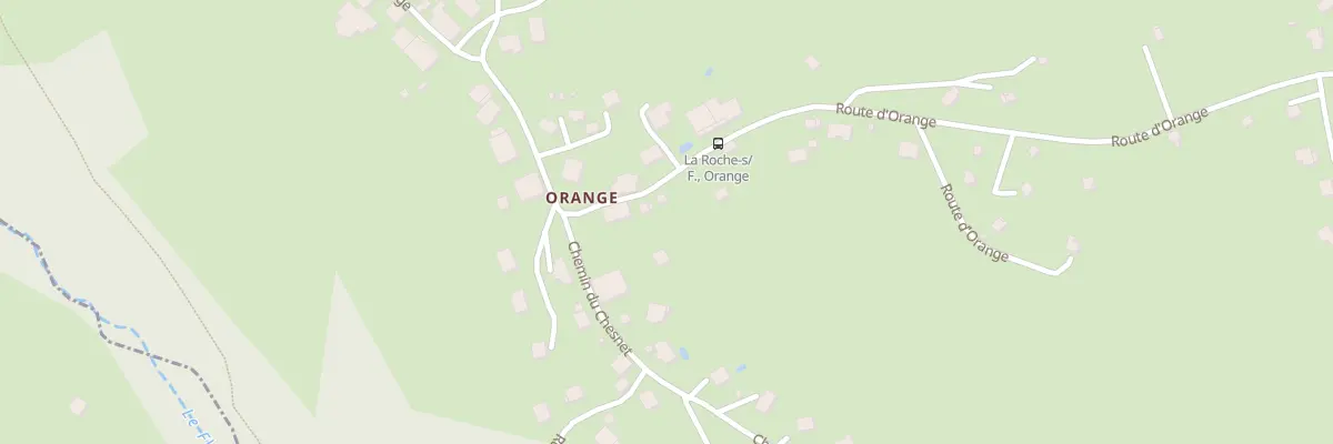 Plan du 2780 Rte d’Orange à La Roche-sur-Foron
