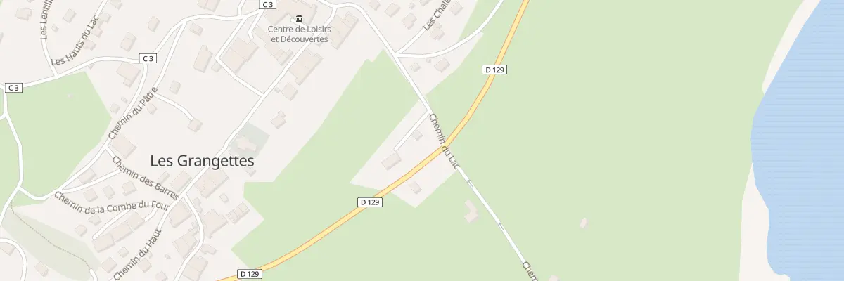 Plan du 4 Che du Lac aux Grangettes