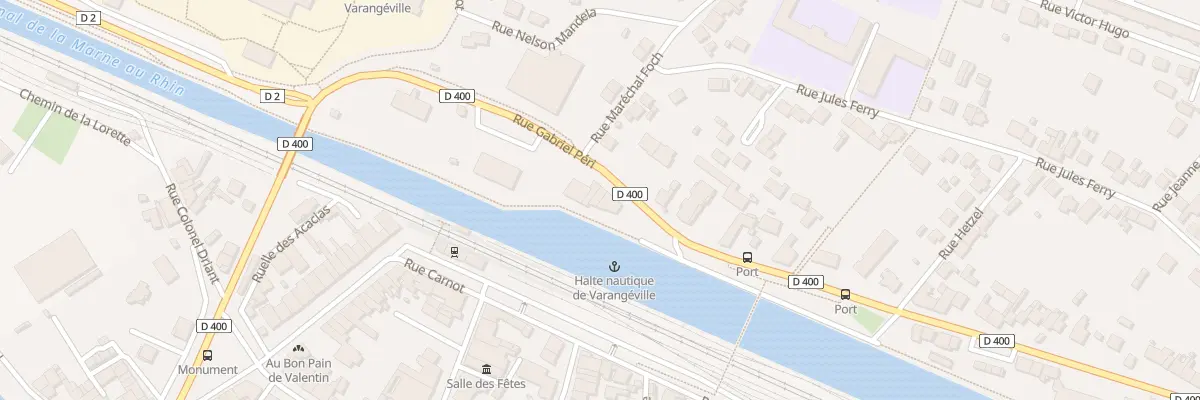 Plan du 18B Rue Gabriel Péri à Varangéville