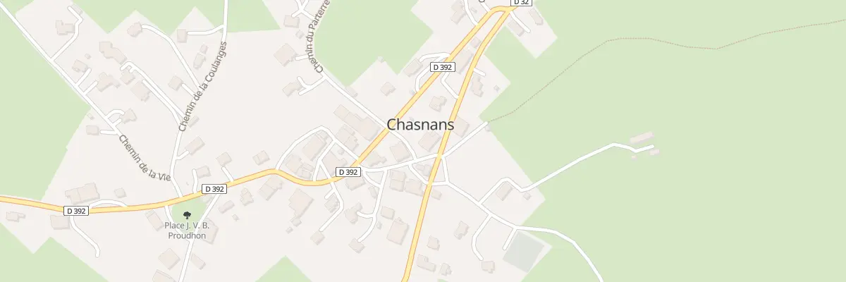 Plan du 5027 Le Village Chasnans aux Premiers Sapins