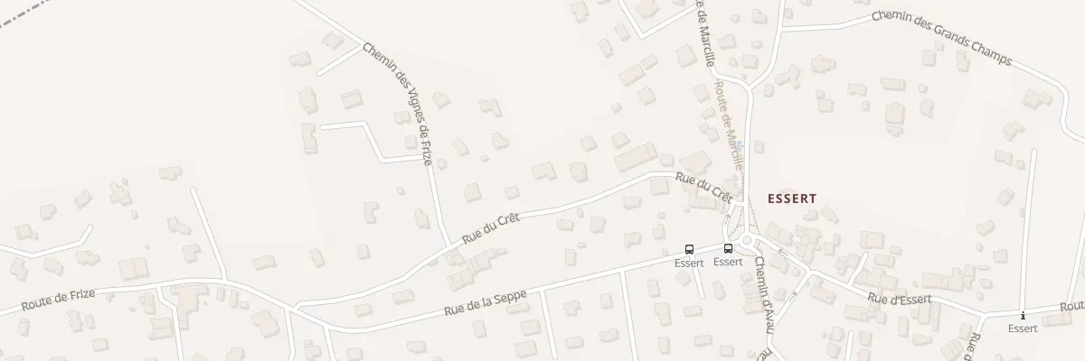 Plan du 17 Rue du crêt à Messery