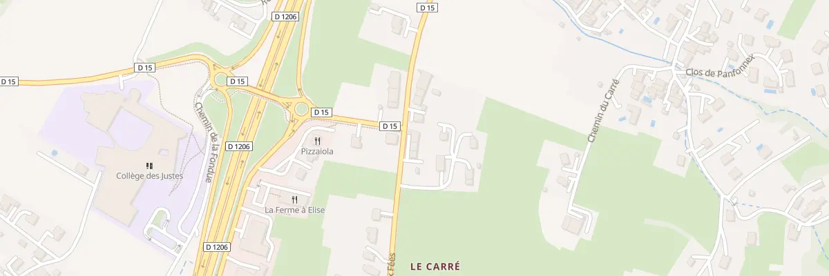 Plan du 9 Rte de la Cave aux Fées à Saint-Cergues
