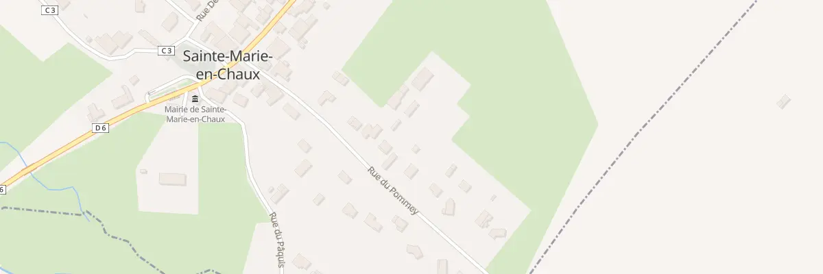 Plan du 17 Rue du Pommey à Sainte-Marie-en-Chaux