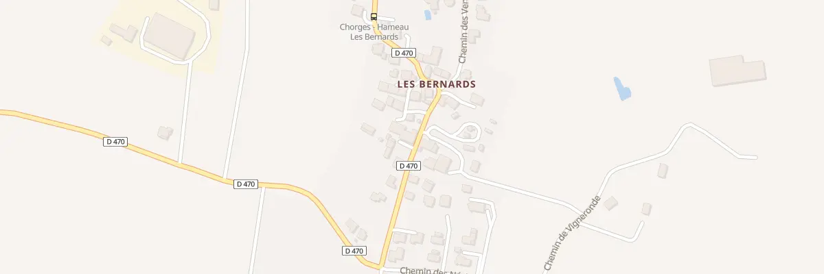 Plan du 1389 Rte des Hameaux du Lac à Chorges