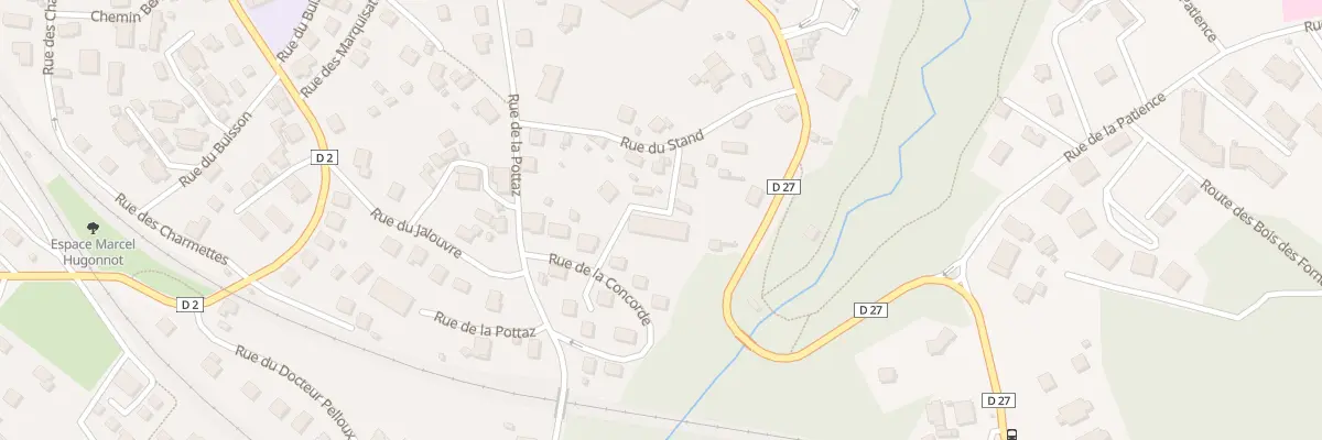 Plan du 120 Rue du stand à La Roche-sur-Foron
