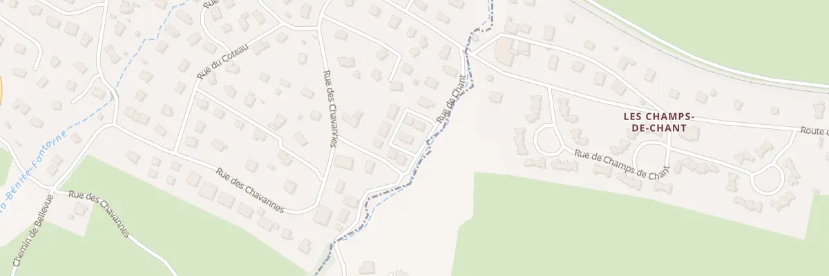 Plan du 202 Che de Chez roguet à La Roche-sur-Foron