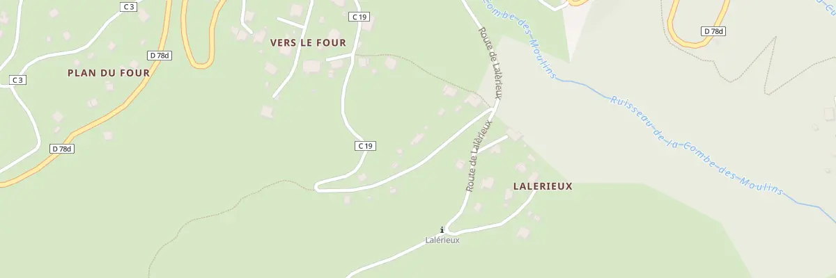 Plan du 110 Rue Jean-Baptiste Léard à Jarrier