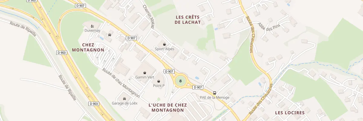 Plan du 65 Che de la Scierie à Bonne