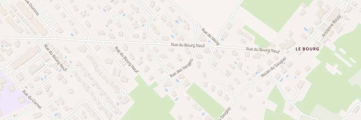 Plan du 44 Rue du Bourg Neuf à Douvaine