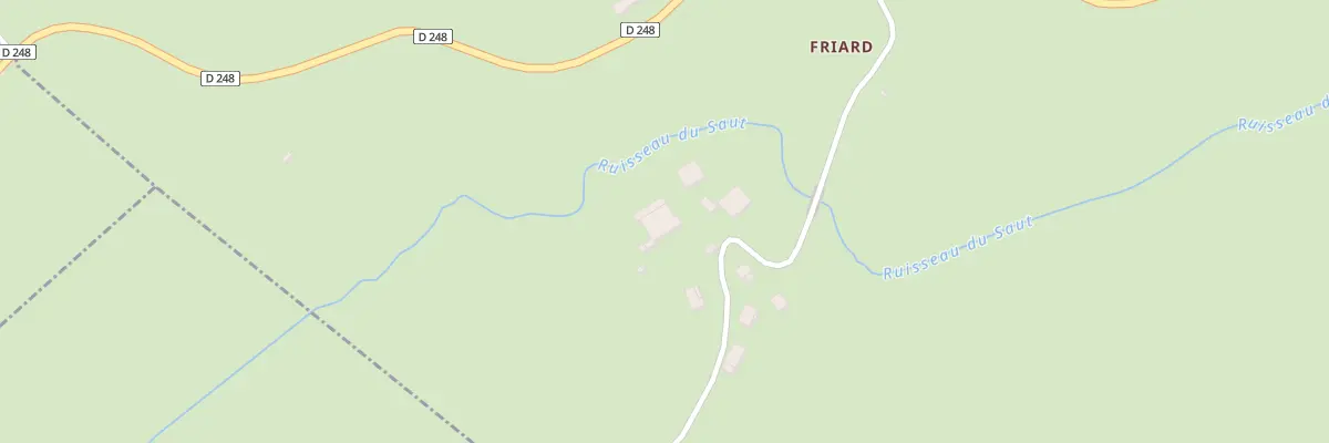 Plan du 7 Friard à Oye-et-Pallet