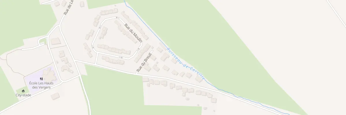 Plan du 7B Rue du Breuil à Cerville