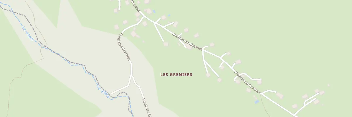 Plan du 180 Les Greniers à La Roche-sur-Foron