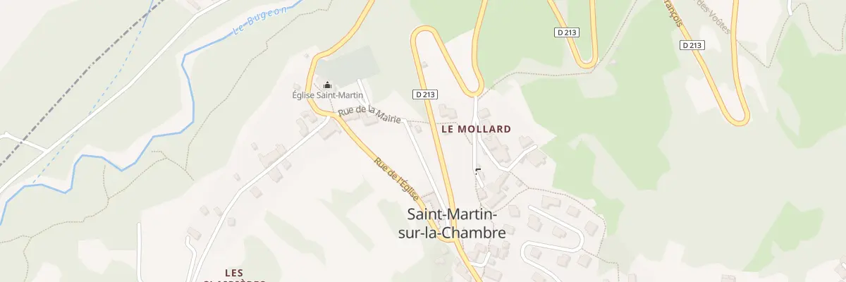 Plan du 5068 Le Mollard à Saint-Martin-sur-la-Chambre